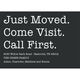 Just Moved Come Visit Moving Announcements Image 1 of 3
